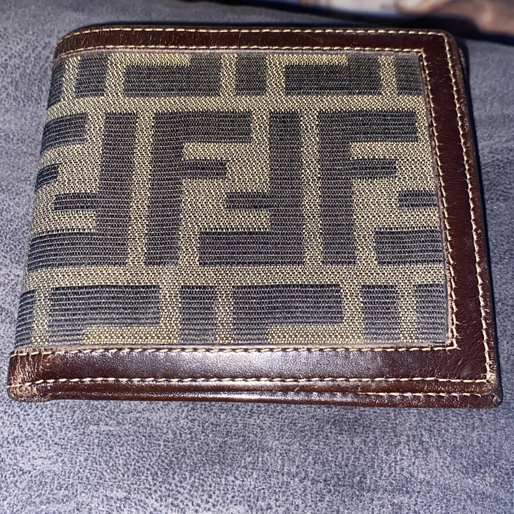 Fendi Zucca Men’s Bifold Wallet
